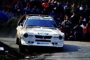 Lancia Delta S4 Group B 1986 года 